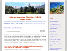 Tablet Screenshot of christianpuren.com